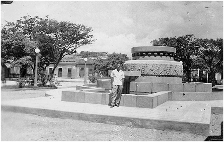  La Plaza Miranda de Cumaná en 1943