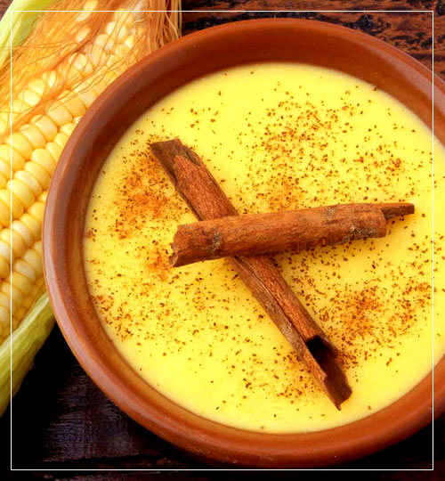 Receta para la preparación de la Mazamorra de maíz - Dulces Criollos del Estado Sucre