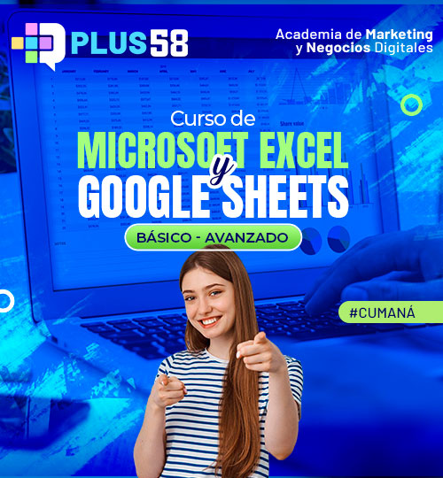 Curso de Microsoft Excel y Google Sheets en Cumaná